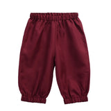 Pbong  Colonial Pants Costume 18th Century 4-14Y Retro Pilgrim Knicker Pants