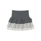 Pbong  Short Patchwork Pleated Cake Polka Dot Striped Skirt Faldas Slim Vintage 90s Fairycore American Gyaru Acubi Skirts Women