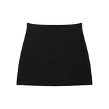 Pbong  Fast Selling Independent Station Women's Fashionable European Style Knit Jacket Mini Skirt Set Large Button Decor