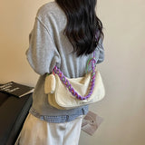 Women Small Underarm Shoulder Bag Fashion Crossbody Bags Summer New Casual Y2K Street Daily Shopping Handbags and Purses