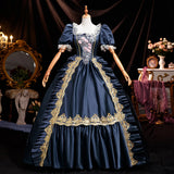 Victorian Marie Court Evening Dresses Baroque Historical Renaissance Theater Masquerade Party Gowns