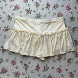 Y2K Cute Women Skirt Retro Hip-Hop Sweet Bow Fashion Streetwear Summer Sweetheart Campus Harajuku Casual Solid Color Mini Skirt
