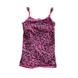 Pbong  Euramerican Sexy Summer Leopard Tank Tops Y2k Aesthetic Harajuku High Street Women Camisole American Vintage All Macth Tees