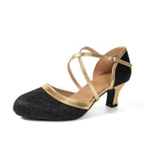 Pbong  Sandals Pumps Women Gold High Heels Women Shoes Shoes Latin Dance Shoes Female Wedding Party Talon Femme Size 35-43