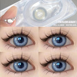 Color Contact Lenses for Eyes Natural 2pcs Blue Brown Colored Lenses Eyes Yearly Beautiful Pupil Color Contact Lenses