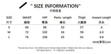 Pbong  Harajuku Striped Buttons Micro Denim Shorts Women Summer Low Waist With Pockets Bottoms Hottie's Slimming Mini Pants