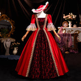 Victorian Marie Court Evening Dresses Baroque Historical Renaissance Theater Masquerade Party Gowns
