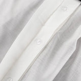 Casual Loose See-Through Shirts Women's Autumn Lapel Long Sleeve Patchwork Blouse Top Streetwear Female Solid Shirts Top