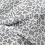 Leopard Print Bow Sexy Crop Top And Short Skirt Fashion Summer Outfits 2025 New Velvet Pathwork Camisole +skirt Two Piece Set