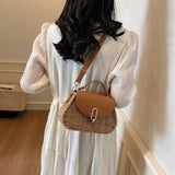 Pbong  Straw Beach Bag PU Leather Clutch Purse Flap Crossbody Bag Handmade Top Handle Purse for Women