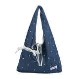 Women Soft Nylon Large Capacity Tote Bag Casual Fashion Hobo Shoulder Purse Summer New Female Simple Trend Y2K Handbags