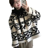 Pbong  New Style Women's Thickened Lamb Fur Vest Spring Autumn Loose Fit Hooded Coat Polyester Fiber Gelling Resin Coloring Pro...