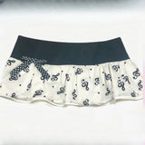Pbong  2000s American Vintage Slim Skirts Summer Chic Y2k Japanese Kawaii Mini Skirts Korean Fashion Sweet Print Short Party Skirts