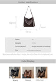 Pbong  Trendy Large Capacity Women's Tote Bag for Commuting to Work Simple Design Winter New Style City Women's Handbag Soft PU Mate...