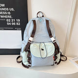 Women's Soft Big Cloth Backpacks New in Fashion Summer Backpack Girls School Book Bag Cute Travel Back Pack