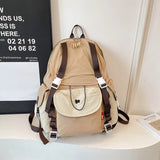 Women's Soft Big Cloth Backpacks New in Fashion Summer Backpack Girls School Book Bag Cute Travel Back Pack