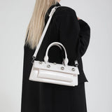 Retro Small Rivets PU Shoulder Bag for Women Trend  Y2K Luxury Handbags and Purses Females Crossbody Bags