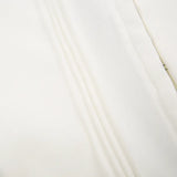 White Sleeveless Pleated Strappy Mini Dress