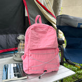 Women Lightweight Large Capacity Nylon Backpack Soft Fabric Casual Outdoor School Book Daypack Summer Travel Back Packs