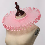 Pbong  Vintage Style Ruffled Collar Neck Ruff Medieval Victorian Style Clown Collar Cosplay