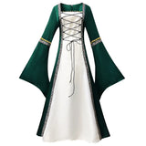 Pbong  Medieval Dress for Role Playing Five Colors Available Party Costumes Adult Size