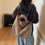 Pbong  Women Shoulder Crossbody Bag Japanese Large Canvas Messenger Bags for Student Cross Book Bags Nylon Female Handbag Satchels