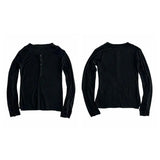 Pbong  Japanese Vintage Spliced Fake Two Piece Y2k Harajuku Solid Half Buttons Long Sleeve Commuter T Shirt High Street Casual Punk Top