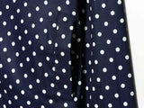 New Fashion Simple French Stand Collar Spring Autumn Coats Y2k Simple Polka Dot Print All Match Jackets Harajuku Punk Streetwear