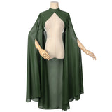 New Medieval Fairy Chiffon Shawl Cape Cosplay Gothic Wicca Robe Elegant Sheer Cloak Victorian Cloak Halloween Costume for Women