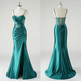 Pbong  High Quality Sweetheart Sweep Train Backless Back Strap Thin Suspenders Robe De Soirée Luxe 2026 Lowime Evening Dress