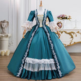 Victorian Marie Court Evening Dresses Baroque Historical Renaissance Theater Masquerade Party Gowns