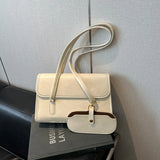 Pbong  Fashionable Pure Color Women's Shoulder Bag Stylish Underarm Bag Crossbody Bag Quality Material Spring Summer Casual Bag