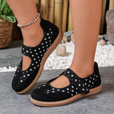 Spring Autumn Polka Dot Soft Bottom Casual Women Sneakers Fashion Solid Round Toe Loafers Comfort Women Shoes