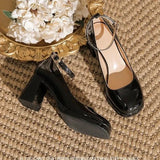 Pbong  Comfortable and Elegant Black Buckles Women's Sandals Pvc High Quality Daily Luxury Summer Low Price Korea Ladies Shoes Sales