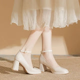 Pbong  Comfortable and Elegant Black Buckles Women's Sandals Pvc High Quality Daily Luxury Summer Low Price Korea Ladies Shoes Sales