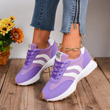 Pbong  New Thick Bottom Women Sneakers Outdoor Casual Comfortable Shoes Ladies Summer Casual Patchwork Leather Sneakers Women