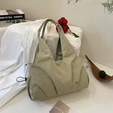 Pbong  Women Canvas Shoulder Tote Bag Handbags for Woman New in Japanese Korean Large University Student Shopper Bags Luxury Original