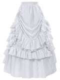 Pbong  Summer Y2k Gothic Retro Lolita Skirt Women Medieval Vintage Cake Skirt Fashion Cosplay Costume Fluffy Layered Puffy Skirt New