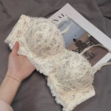 Women's Lace Underwire Push Up Bra Sexy Underwear Bras For Women Bralette Lingerie Intimates
