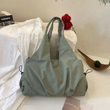 Pbong  Women Canvas Shoulder Tote Bag Handbags for Woman New in Japanese Korean Large University Student Shopper Bags Luxury Original