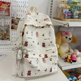 Pbong  Girl School Bag Backpack Back Pack For Teenager Women Children Female Pink Schoolbag Primary High Bagpack Class Teens Child Kids