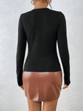 Pbong  High-grade Long-sleeved French  Blouse Suit With a Bottom Coat Female Spring and Autumn Winter Facial Mask Foreign