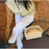 Pbong  Linen Blend Stand Collar Sleeveless Pocket Vest Cinched Waist Sleeveless Summer Women Outerwear Minimal Chic Lady Chaleco