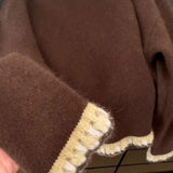 Pbong  Korean Style round Neck Loose Women's Sweater Soft Cozy New Arrival Summer to Winter Outerwear Comfortable Lazy Style Shirt