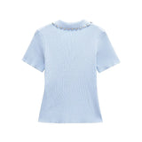 Sweet New Euramerican High Street O Neck Diamond Knitted Pullovers Y2k Solid Simple Korean Elegant Jumper Harajuku Punk Clothes