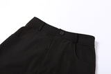 Goth Dark Grunge Casual Tag Split Women Midi Skirts Mall Gothic Punk High Raise Slim Long Skirt Y2k Sexy Fashion Streetwear