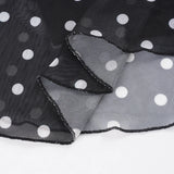 Pbong  Y2K Aesthetics Polka Dot Printed Mesh Patchwork Skirts Women Summer With Underpants A-line Mini Skirt Fashion Street Wear