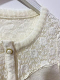 Last One Japan Liz Lisa Lace Knitted Long Sleeve Cardigan Sweater