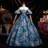 Victorian Marie Court Evening Dresses Baroque Historical Renaissance Theater Masquerade Party Gowns