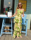 2025 Summer New Flower Shape Hollow Out Slip Dress Loose A-line Backless White Vacation Women Dress Beach Party Female Clothing